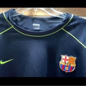Nike Blue Barcelona Training Jersey